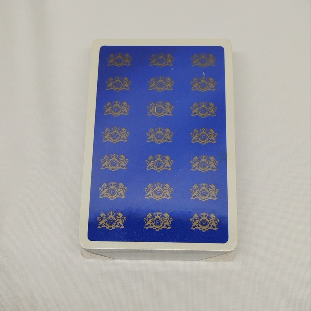 Parliament Cigarettes Advertising USA Playing Cards NEW Sealed BLUE Deck Whitman